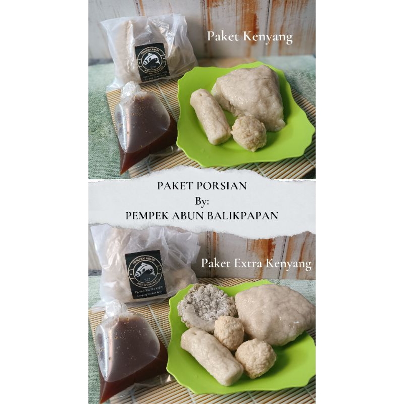 

Pempek Paket Porsian FROZEN