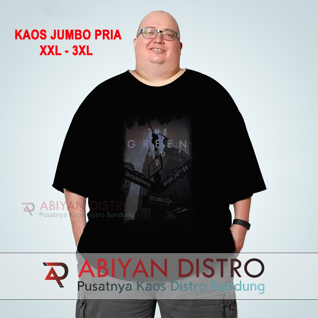 kaos distro pria jumbo / kaos distro pria jumbo big size / kaos distro pria jumbo xxxl xxl / kaos di