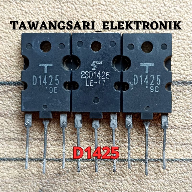 D1425 TR D1425 TR - 2SD1425 TR HORISONTAL 1425 ORI 100%