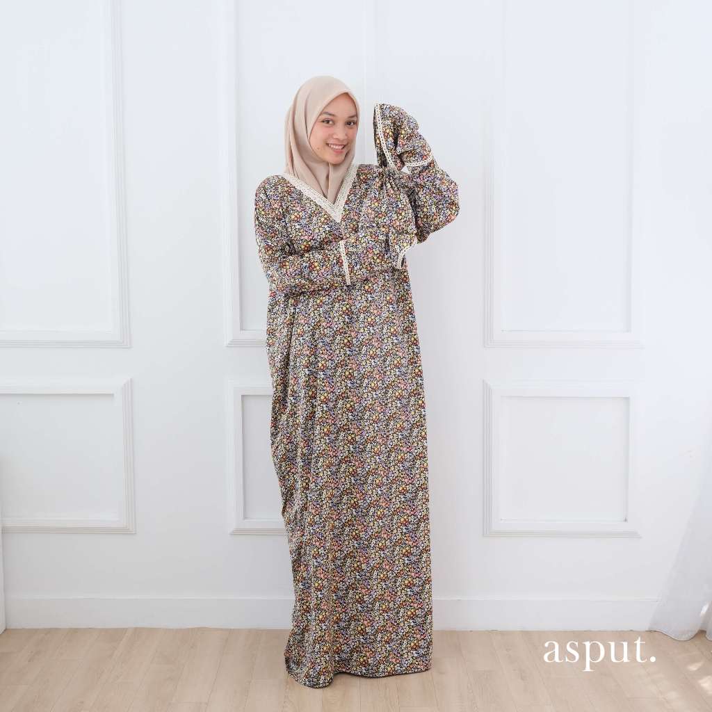 ASPUT - Bloom Mukena Abaya Motif