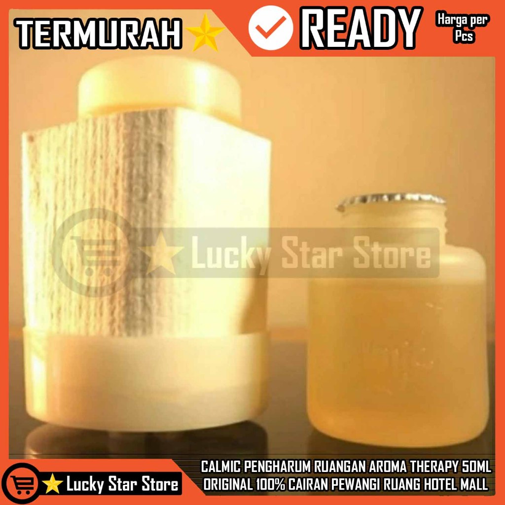 Pengharum Parfume Calmic Toilet Hotel Ruangan Mobil Aroma Therapy 50 Ml Cair Original 100% Kantor Ma