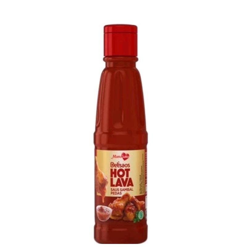 

Mamasuka Delisaos Hot Lava Saos Sambal Pedas 130ml