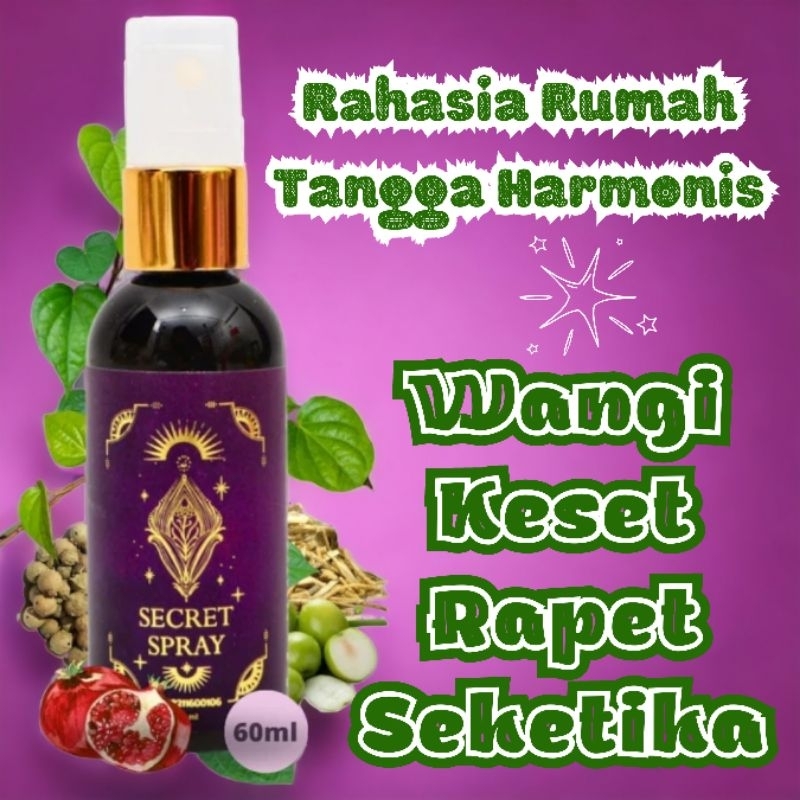 Allmamaneed - Secret Spray perapat miss V , merapatkan miss v kembali perawan  BPOM