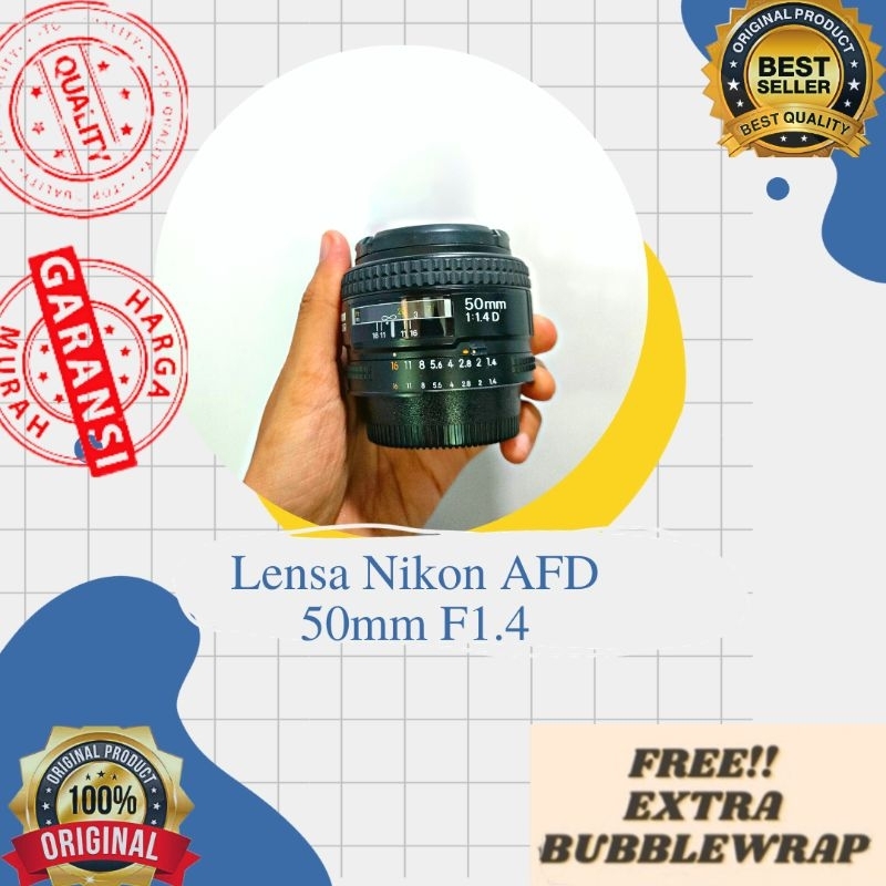 LENSA FIX 50mm AFD f1.4 NIKON