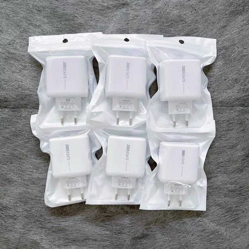 Batok Adapter Charger OTF 65W Non Fast Pack Plastik Batok Besar