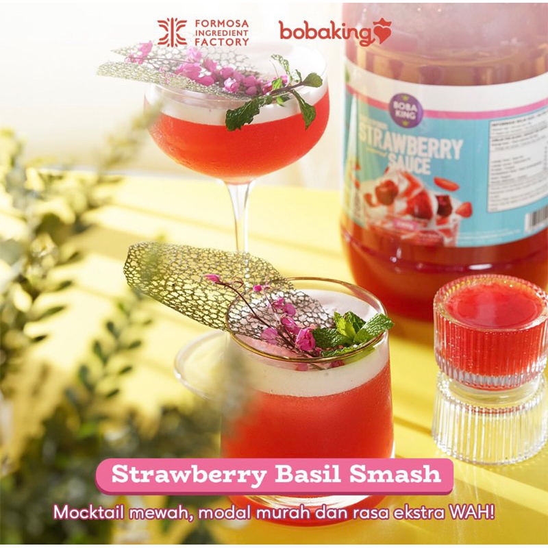 

BOBAKING STRAWBERRY SAUCE 2,3KG