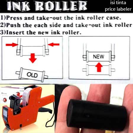 

price labeller refill ink || refill tinta alat cetak harga