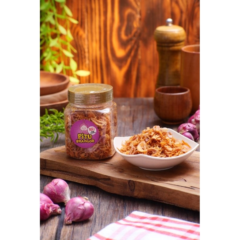 

BAWANG GORENG ASLI TANPA TEPUNG KEMASAN 150g