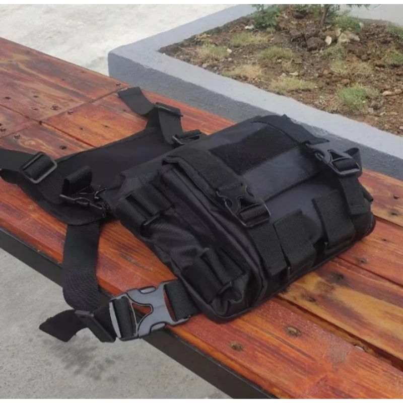 Tas Dada Pria Tactical Army Original