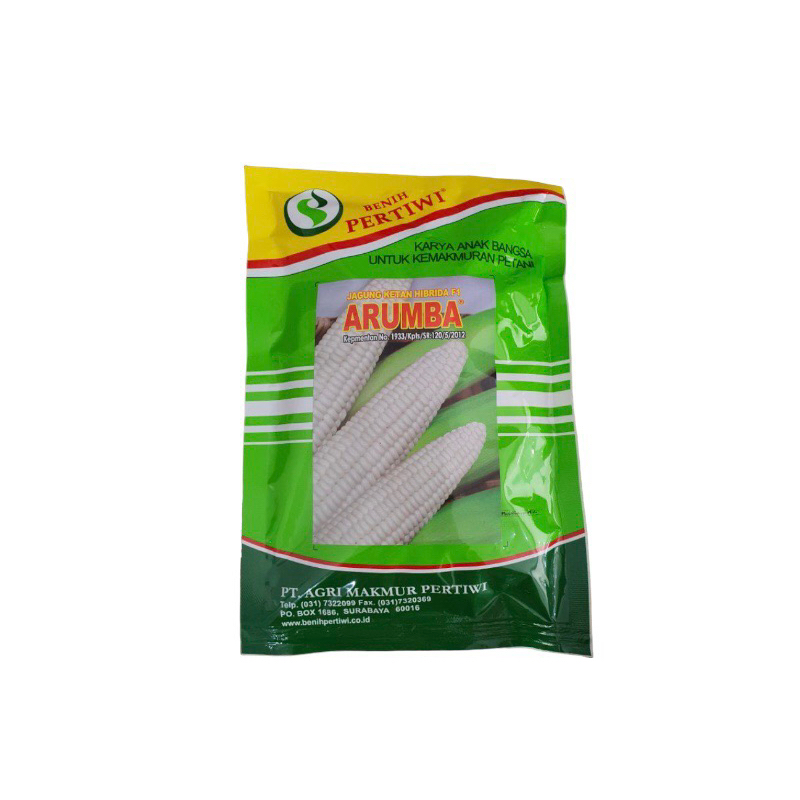 Benih jagung pulut putih Arumba 250 gram