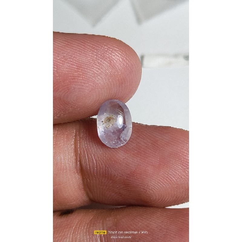 natural light purple star sapphire srilangka 1.85cts