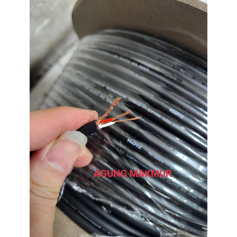 Kabel Klotz MC 2000 Jual Per Meter Harga Eceran  - KLOTZ MC2000 Kabel Microphone