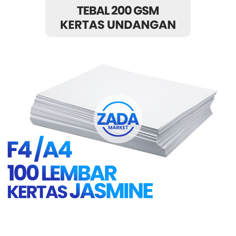 

100 Lembar Kertas Jasmine Gliter 200gsm F4 / A4 Untuk Undangan Sertifikat Kerajinan Kartu Nama Paper Flower Glitter