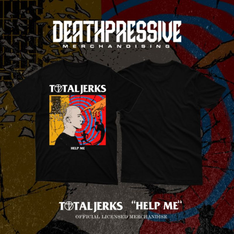 ORIGINAL TSHIRT TOTAL JERKS - HELP ME