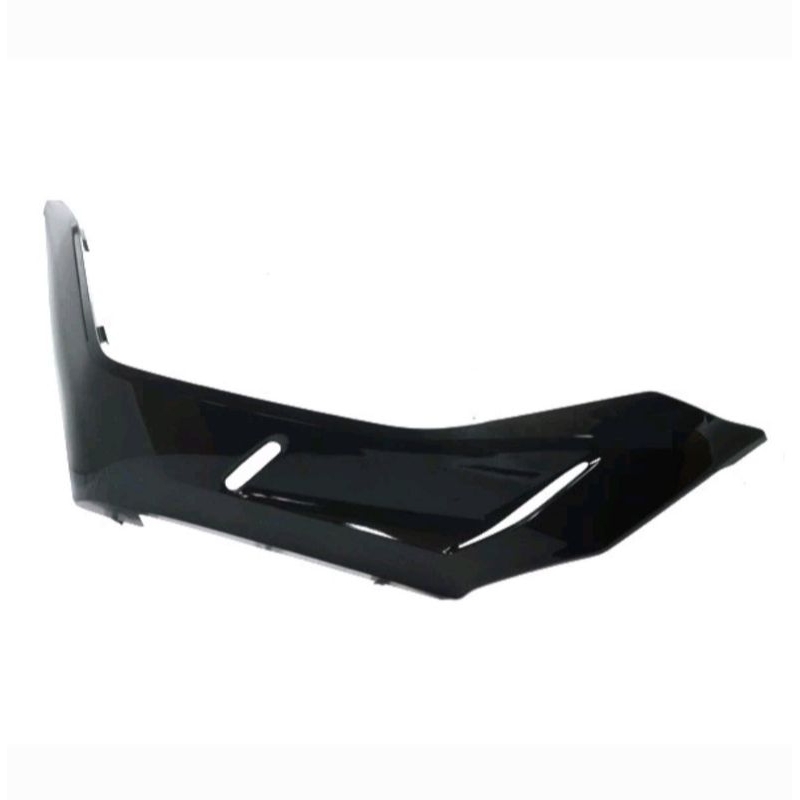 cover under L side cover bawah samping kiri pijakan pcx 150 hitam glosy