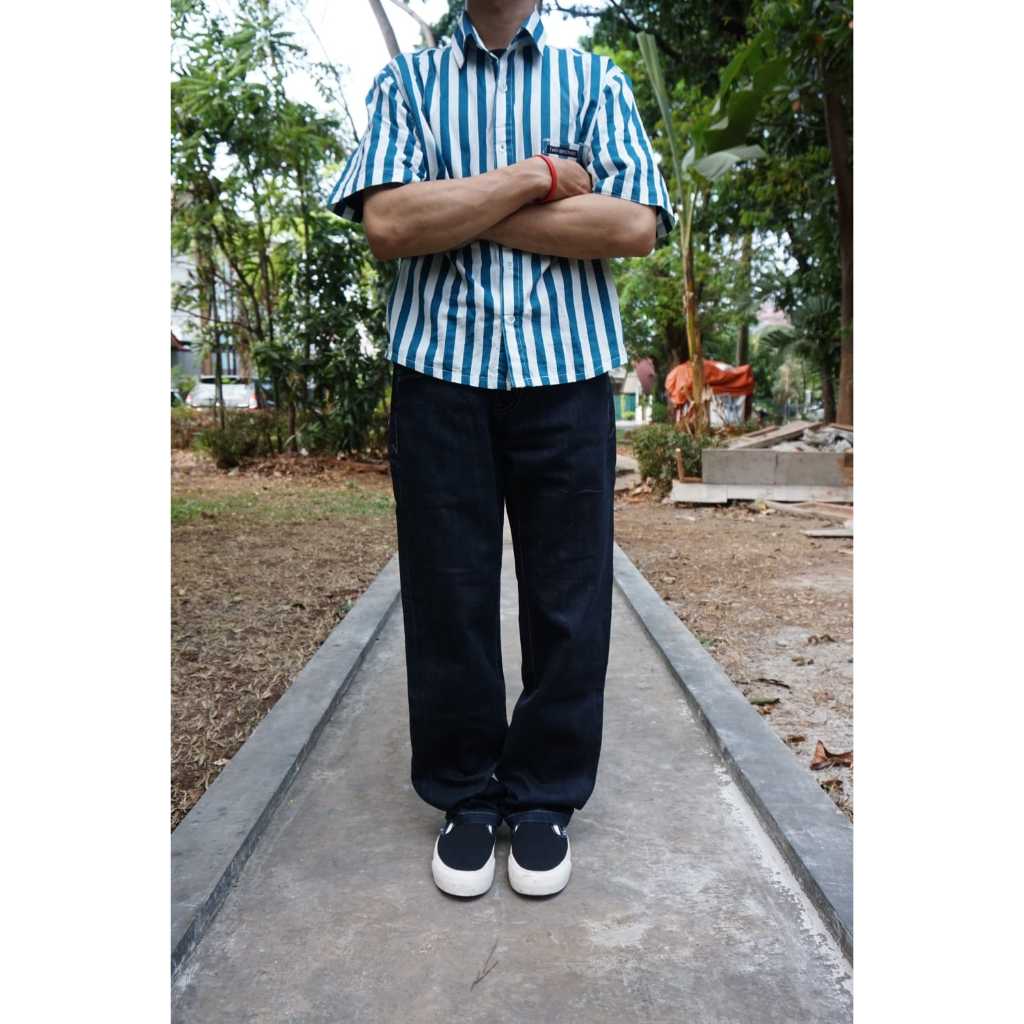 Jeans ASK ENQUIRED original / celana black jeans