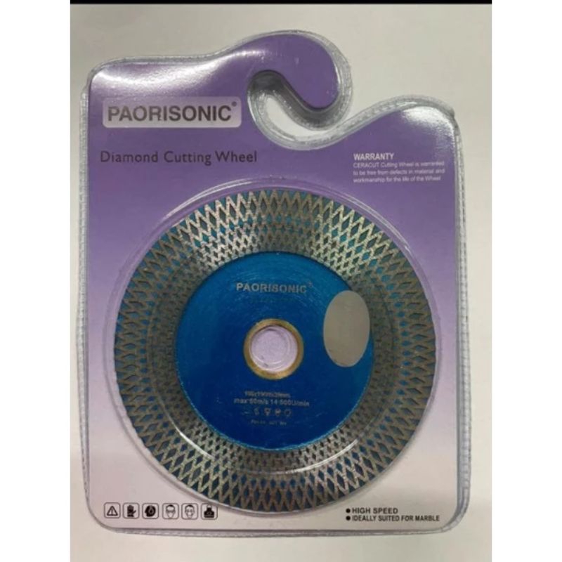 PISAU POTONG KERAMIK PAORISONIC BIRU / POTONG KERAMIK GRANIT