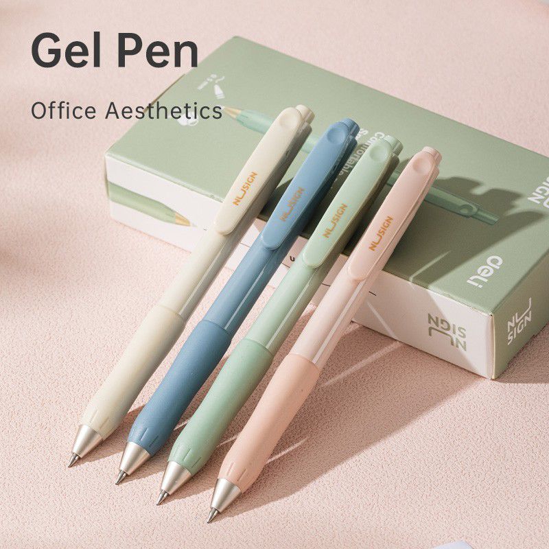 DELI NUSIGN GEL PEN NS576 BLACK&BLUE