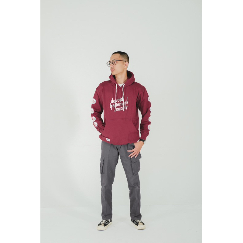 DEVOID HOODIE CASUAL MARWHITE
