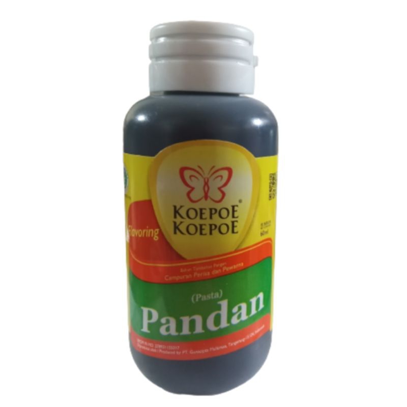 

pastan pandan ( 60ml ) /pasta panda/perisa makanan dan minuman/pasta cap kupu kupu