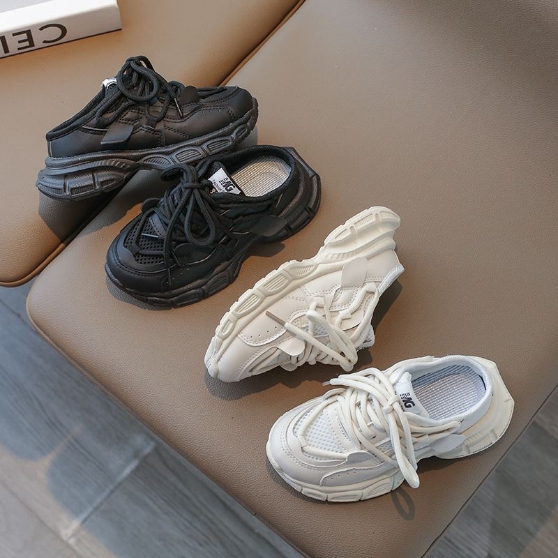 VF817 - Sepatu Half Sneakers Fashion Anak Import Sepatu Anak cowok Sepatu Anak cewek Sepatu Premium 