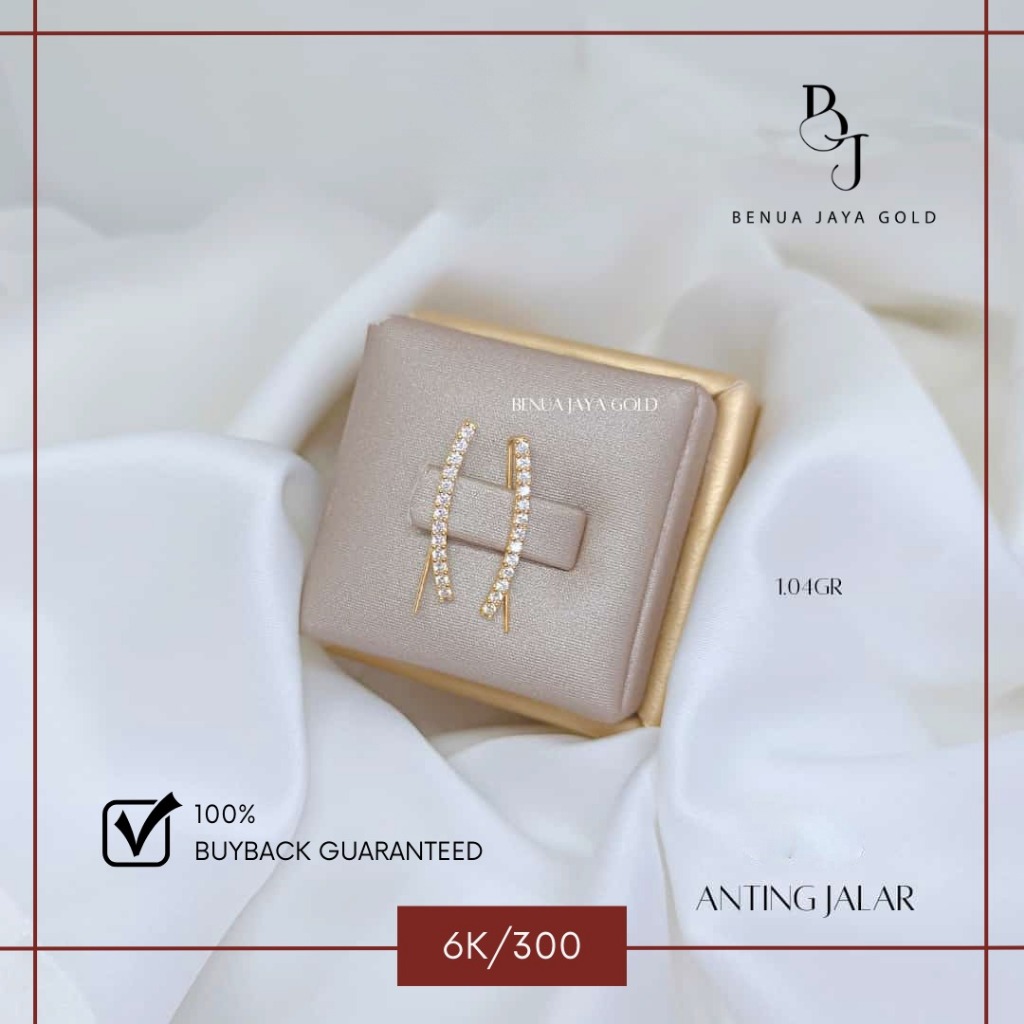 Anting Jalar Emas 6K/300