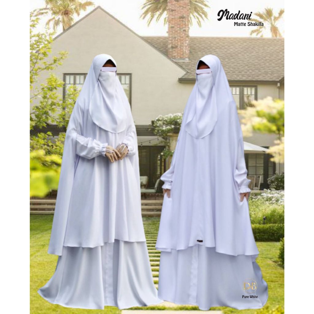 Madani Shakilla Long Khimar DUTA BUSANA