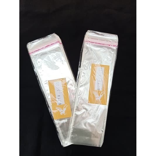 Plastik OPP 6 x 18 cm / Plastik bungkus Sendok