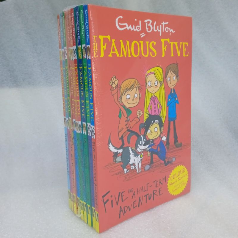 Enid Blyton The Famous Five 9 books set