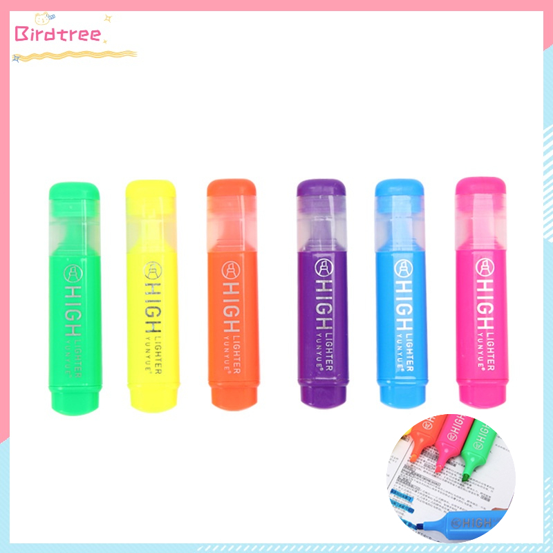 

[Readystock❤️COD]Tint Marker Highlighter Pena Penanda Bacaan Stabilo Tidak Pudar Alat Tulis Siswa Anak