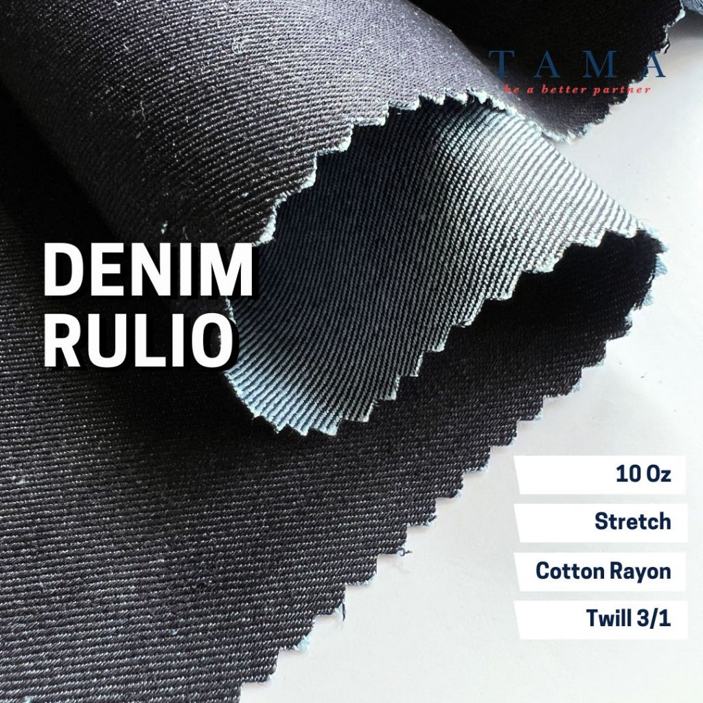 DENIM RULIO Stretch 10 Oz 0,5 yard