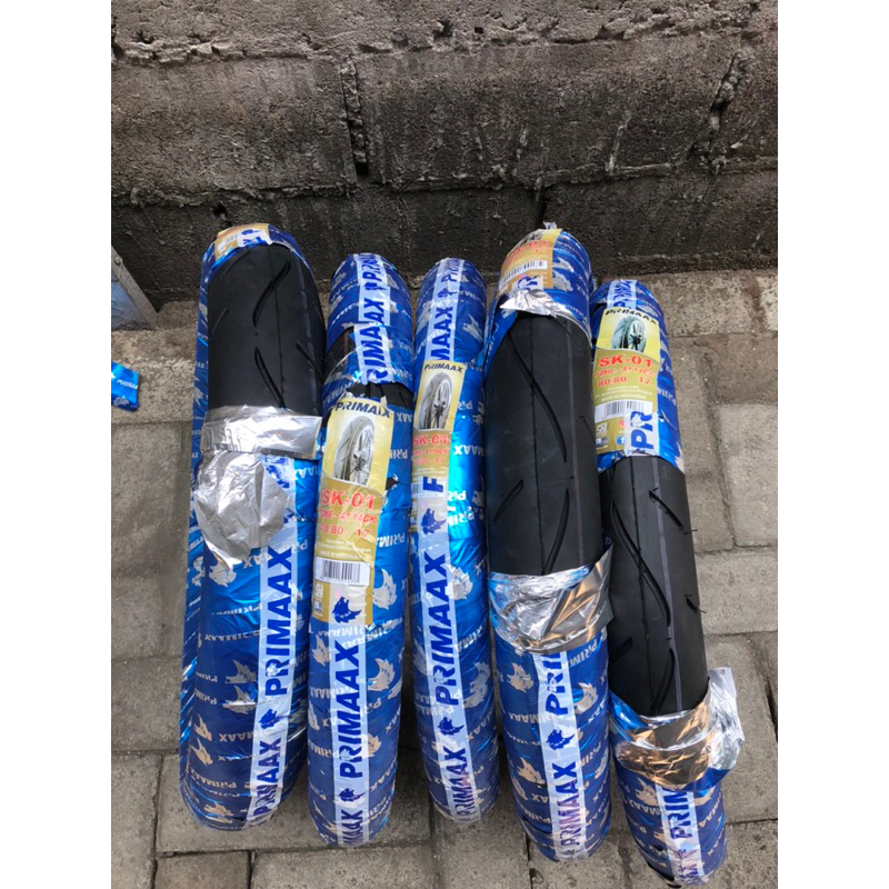 BAN DONAT RING 17 BAN LUAR PRIMAAX SK 01 SOFT COMPOUND 60/80-17 70/80-17 80/80-17 90/80-17 SK01// BA