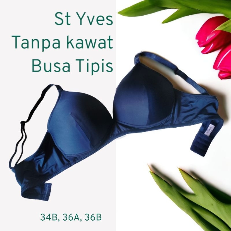 Bra Tanpa Kawat / Bra busa tipis / Bra St. Yves / Bra Branded / BH Murah / SALE / PROMO / SIZE 34B 3