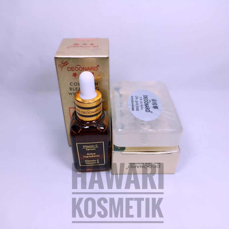 PAKET SERUM DEOONARD GOLD+SABUN