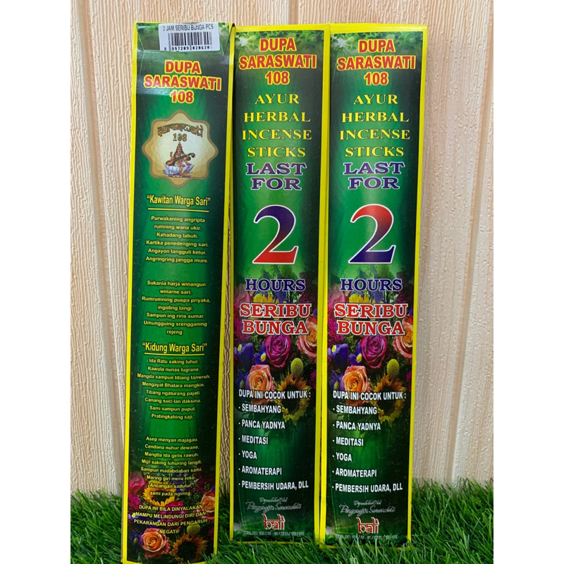 dupa herbal 2 jam seribu bunga saraswati
