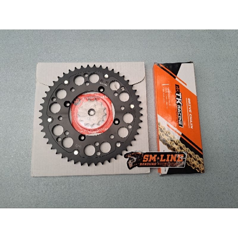 Gearset KLX150 ROZ tipe 520 gear roz KLX 150 tipe 520