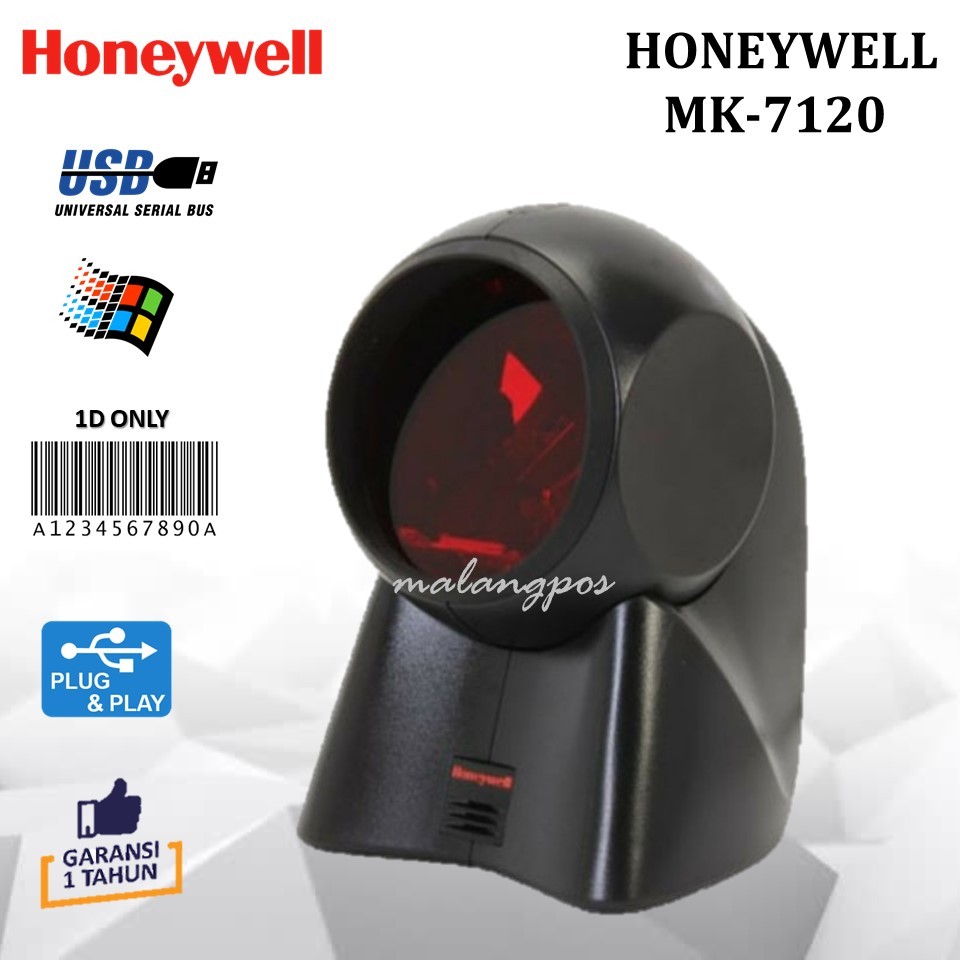 Honeywell MK7120 MK 7120 MS7120 Barcode Scanner 1D Orbit Barcode Scanner Laser Dekstop Autoscan