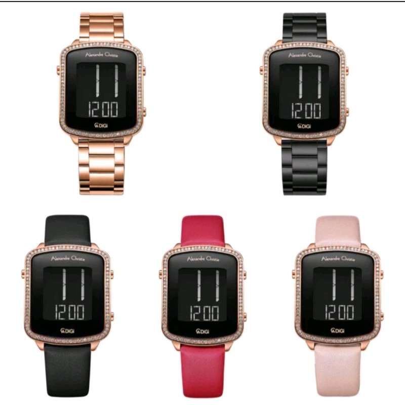 ORIGINAL JAM TANGAN WANITA ALEXANDRE CHRISTIE AC 9381 / AC9381 / 9381 / AC 9380 / AC9380 / 9380 GARA