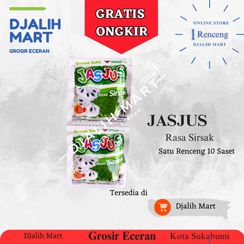 

Jasjus Minuman Serbuk Instan Rasa Sirsak 10pcs