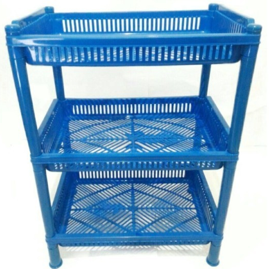 PROMO RAK VINCO TEBAL/ RAK PLASTIK SERBAGUNA/RAK BUMBU BESAR/RAK SUSUN 3/ RAK PLASTIK VINCO JUMBO/ R