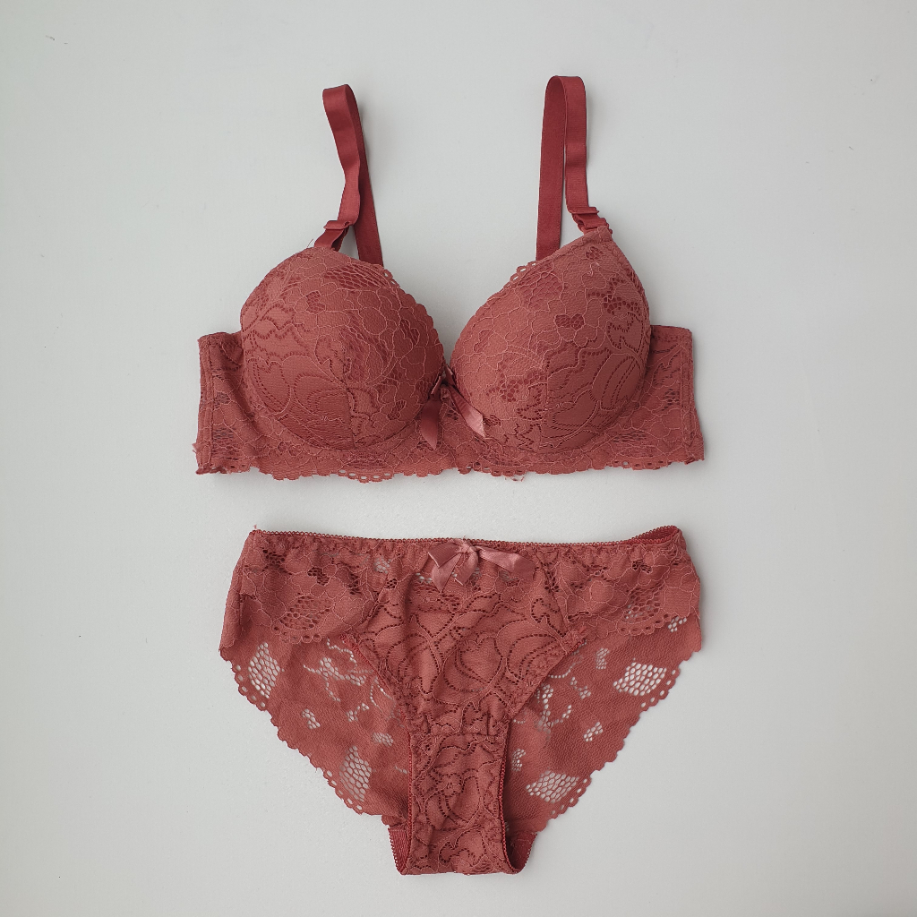 TERBARU BH SET DAN CELANA SEKSI PREMIUM BUSA TEBAL SETELAN BRA WANITA