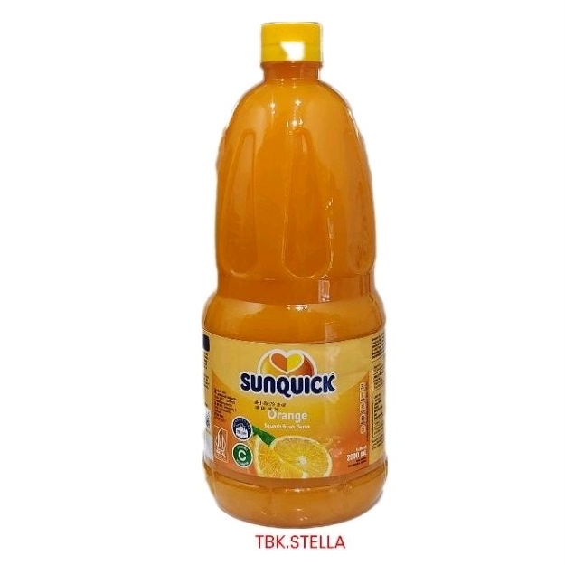 

SUNQUICK ORANGE 2 LITER / SIRUP JERUK