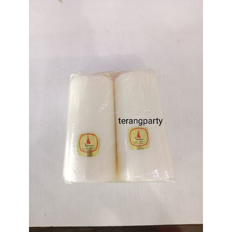 2pcs LILIN SUJARU / LILIN KELENTENG / LILIN PSP / LILIN IBADAH / LILIN SEMBAHYANG / LILIN PENERANGAN