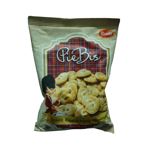 

Monde Pie Bis Biskuit Rasa Kacang Almond 190 gr