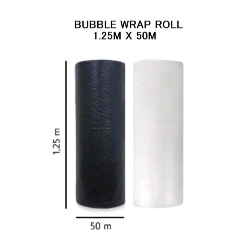 

BUBBLE WRAP ROLL - BUBBLE WRAP PACKING MURAH - BUBBLE WRAP 125 X 50