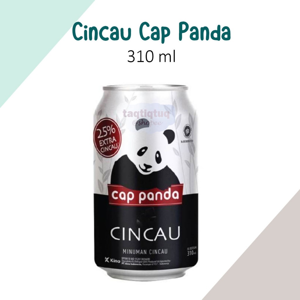 

Cincau Cap Panda 310 ml / Minuman Kaleng Cingcau / Grass Jelly Drink