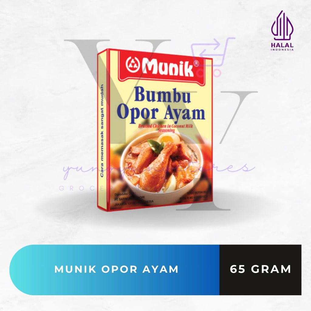 

Munik Bumbu Opor Ayam / Braised Chicken In Coconut Milk 65 gram