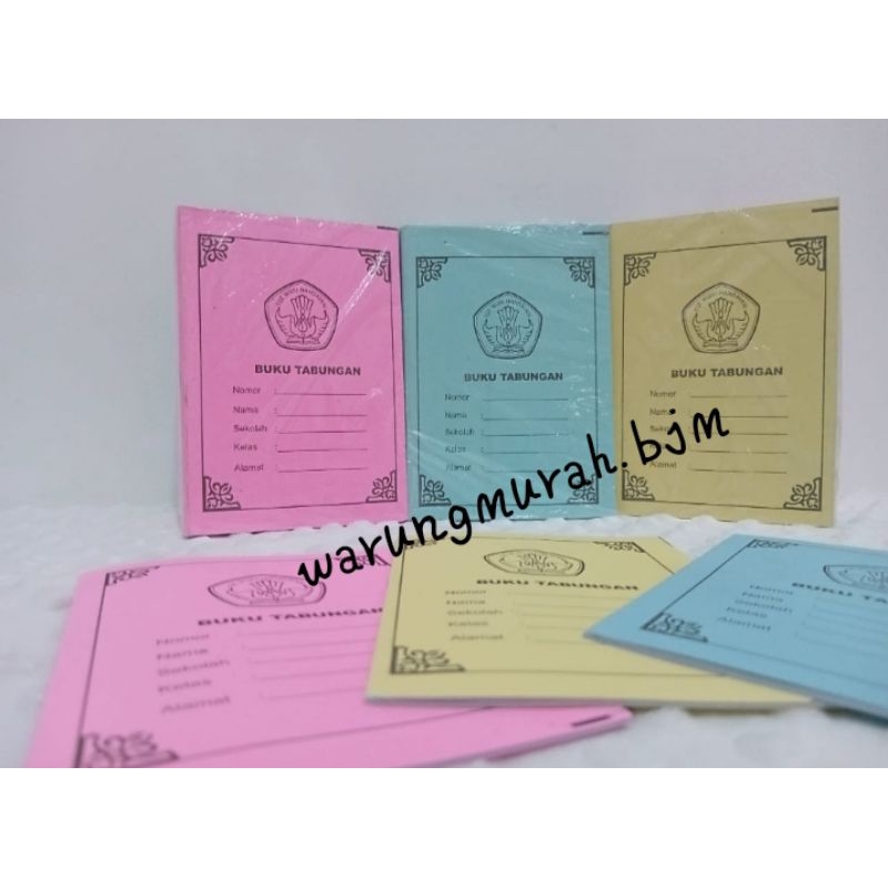

BUKU TABUNGAN SEKOLAH ISI 50 LEMBAR