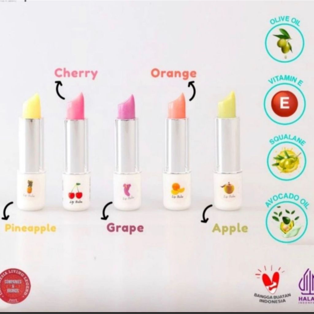 Red A Lip Balm