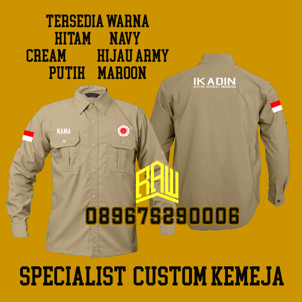 KEMEJA SERAGAM IKADIN